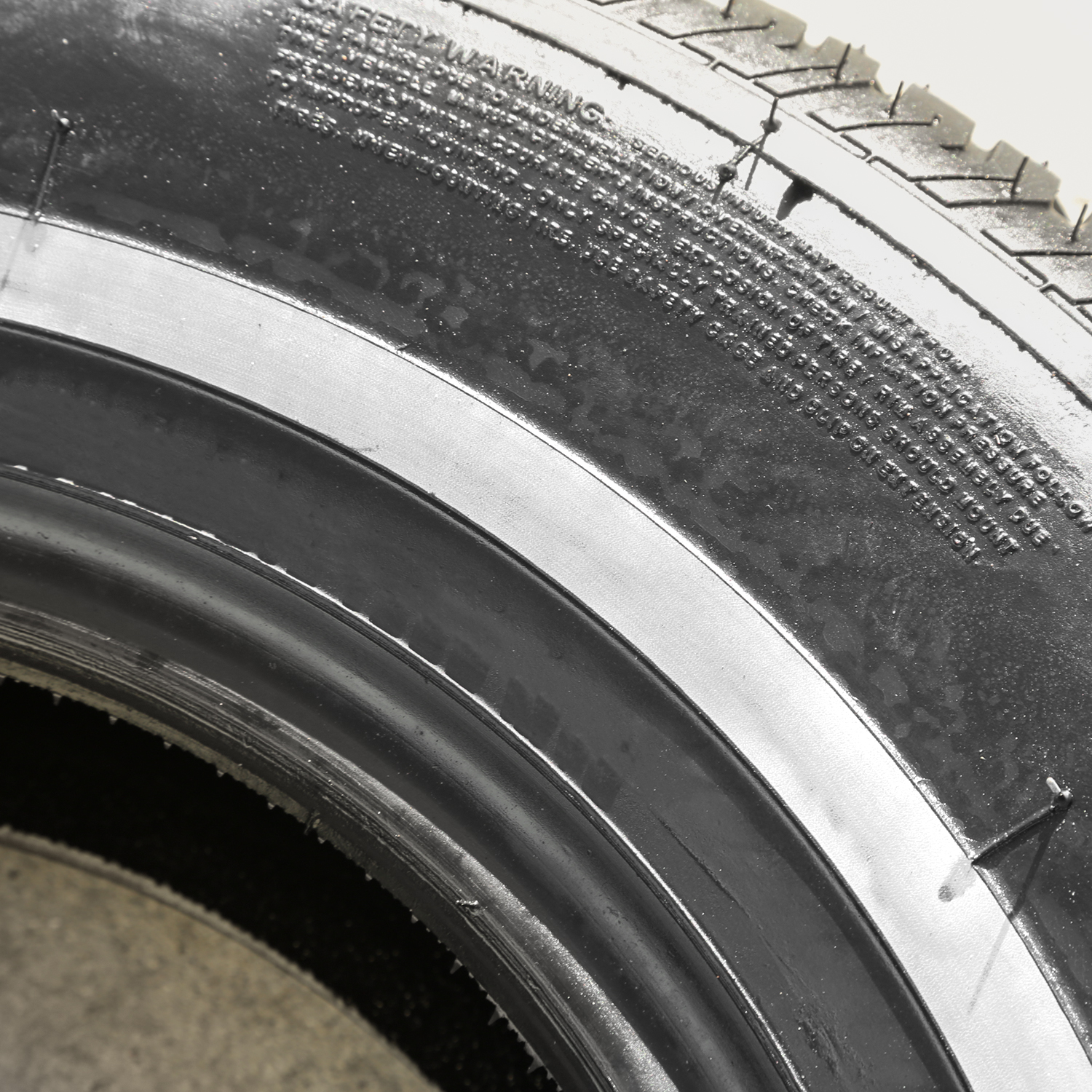 Set of 4 (FOUR) Tornel Classic 205/70R15 White Wall A/S All Season Tires