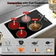 thumbnail image 5 of Estufa eléctrica ThermoMate de 30 cm, 4 quemadores, 6700 W, 220-240 V, 5 of 9
