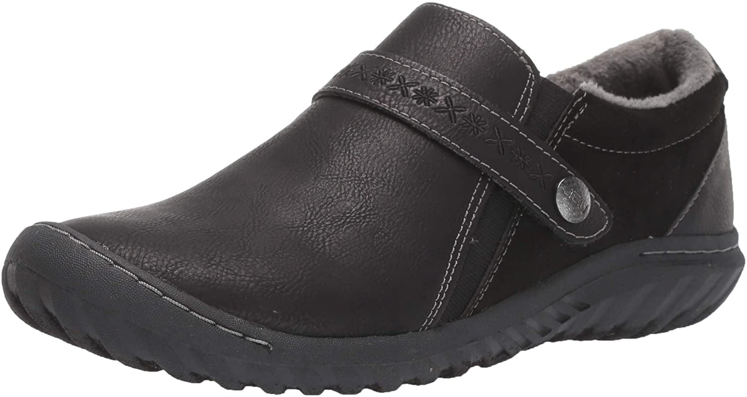 JBU by Jambu Women's Blakely Encore Oxford Flat, Black, 6 M US