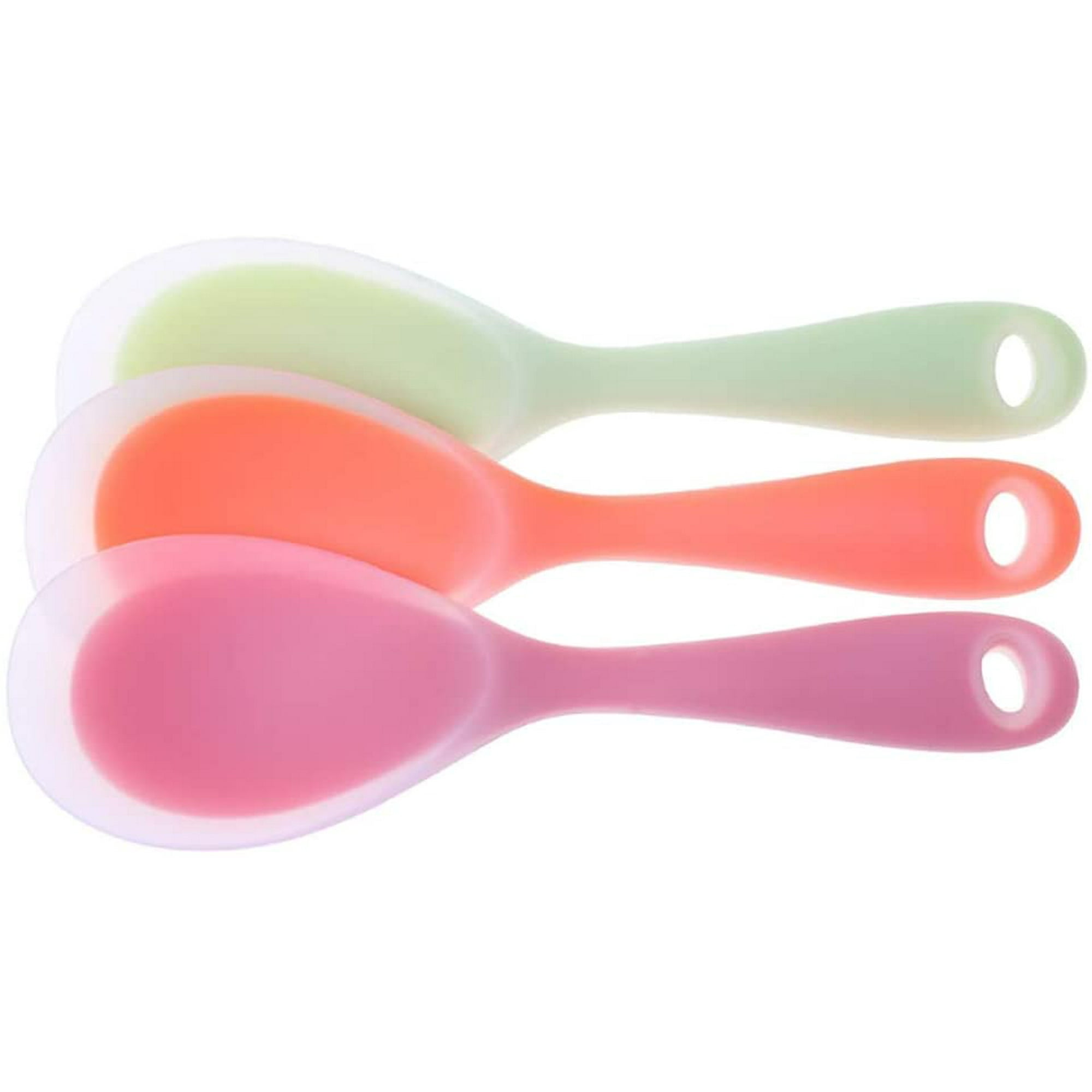 Cuillère à Riz Antiadhésive, Cuillère à Riz Anti-adhésive, Design Gobelet, Spatule à Riz Debout Résistante à La Chaleur, Pelle à Riz Pour Riz, Riz à Sushis, Riz Sucré Super Collant (blanc