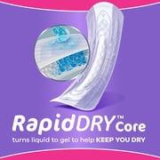 Always Discreet Adult Incontinence Pads for Women, Ultra Absorbent, Long Length, Postpartum Pads, 26 Count