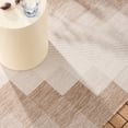 thumbnail image 6 of NICOLE MILLER NEW YORK Patio Country Ombre Chevron Indoor Outdoor Area Rug, UV Fade Resistant, Low Pile, Beige/Cream, 9'2"x12'5", 6 of 10