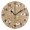 Black, variant on Cute Dog Corgi Face Pattern Wall Clock 10in Round Artistic Oil Painting Home Decor Desk Table Clock