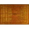 thumbnail image 1 of Ahgly Company Machine Washable Indoor Rectangle Persian Yellow Traditional Area Rugs, 2' x 3', 1 of 4