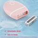 thumbnail image 4 of Afeitadora eléctrica para mujer: compacta, inalámbrica, para usar en seco y húmedo, con doble recortador para una piel suave y rápida, ideal para la línea del bikini y para viajes. BEAUTISILK (rosa), 4 of 5