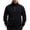 Black, variant on 2026 Spring Fall Men's Raglan Quarter Zip Stand Collar Pullover Sweatshirt, Dual Snap Flap Chest Pockets Rib Long Sleeve Loose Top for Lounge Hike Workout Street Daily Layering