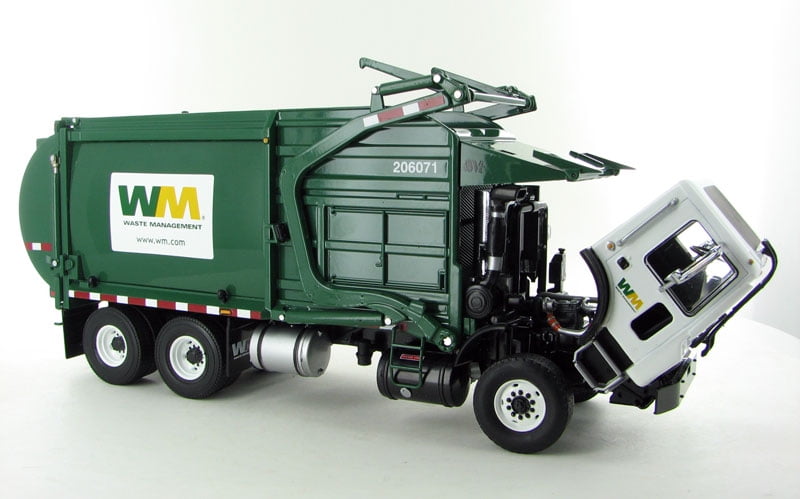 mack terrapro waste management garbage truck