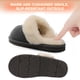 thumbnail image 3 of Pantuflas de Invierno Acogedoras y Peludas para Mujer DREAM PAIRS Gris Talla 10, 3 of 8