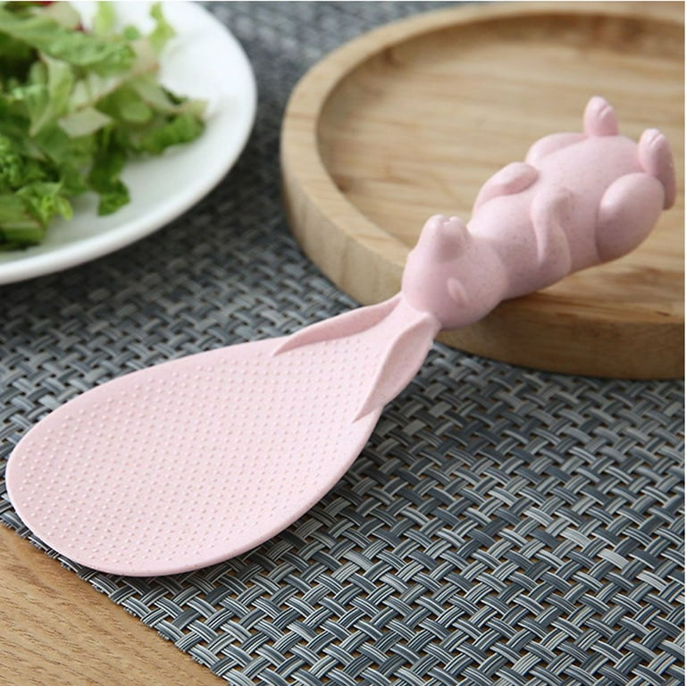 Rice Cooker Scoop Shovel, Functional and Stylish Non‑toxic Rice Spoon for  Home Kitchen(pink) : : Home & Kitchen