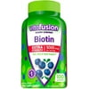 vitafusion Extra Strength Biotin Gummy Vitamins, Berry Flavored, mcg Biotin Vitamins, America s Number 1 Gummy Vitamin Brand, 50 Day Supply, 100 Count (Packaging may vary)