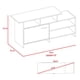 thumbnail image 4 of Mueble Mesa Lima P/ Tv Excelsior 40pulg Madera Rovere, 4 of 5