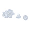thumbnail image 1 of Unique Bargains Window Glass Wall Suction Cup Hook Sucker Pads Hanger Clear 1 Inch Dia 10 Pcs, 1 of 1