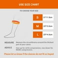 thumbnail image 5 of 1 Paire de Chaussettes de Protection du Tibia de Football, Soutien de la Performance des Jambes, Manches de Mollet de Compression de Football avec Poche, 5 of 5