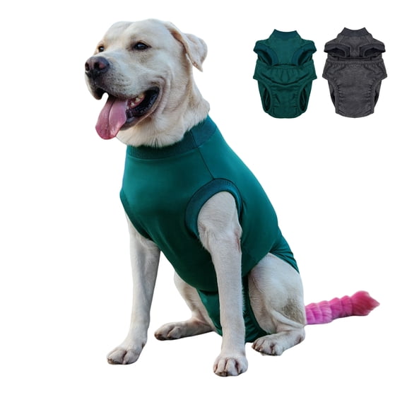 Recovery Suit for Dogs,Surgery Recovery Suit for Female Male Dogs, Abdominal Wounds Alternative Prevent Licking Spay Recovery Suit