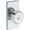 Chrome, variant on Baldwin ENVASCFR190 Vashon Single Cylinder Keyed Entry Door Knob Set - Black