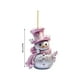 thumbnail image 2 of Christmas Tree Snowman Acrylic Pendant Decoration Backpack Charm, Acrylic Hanging Snowman Decoration, Festive Tree Acrylic Charm, Unique Gift Snowman Pendant, Portable Decor Snowman Charm, Acrylic, 2 of 9
