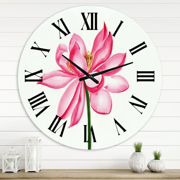 Designart 1 in Quartz Traditional Wall Clock