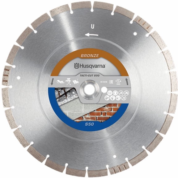 Husqvarna Tacti-Cut S50 14-inch Segmented Diamond Blade General Purpose