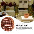thumbnail image 3 of BRIGHTFUFU 1 pieza 1/12 Mini cesta trenzada de casa modelo Mini contenedor de comida Mini accesorios de muebles de casa (sin mango marrón), 3 of 7