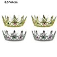 thumbnail image 2 of 4 Pieces Royal King Plastic Crown Queen Plastic Crown Birthday Crowns Costume Accessory, 2 of 5