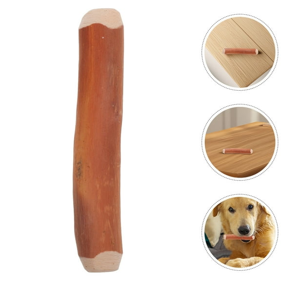MOKKHNB 1Set Wood Chews for Dogs Light Brown for Medium to Large Dogs