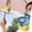 #24Blue, variant on 4-in-1 Waist Clip Fan, Handheld Desktop or Umbrella-Clip Modes, Quiet Arc-Turbine Strong Airflow, Large Battery Type-C Fast Charging for Outdoor Work Commuting