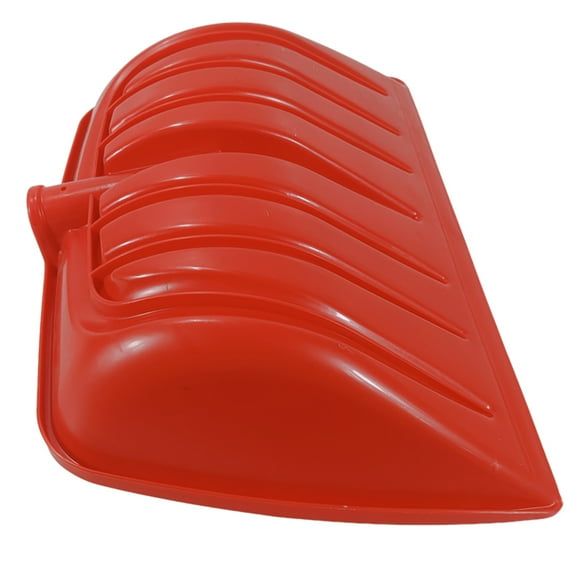 TEHAUX Red Plastic Snow Scoop Replacement Shovel for Outdoor Ice and Snow Removal Cleaning Tool