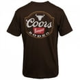 thumbnail image 3 of Coors Men's Banquet Logo Short Sleeve Graphic T-Shirt Brown X-Large  US, 3 of 5
