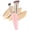 Matt Pink, variant on Makeup Brushes Pro Foundation Brush and Concealer Brush for Any Look Luxe Hair Contour Brush for Blending Liquid,Buffing,Cream,Sculpting,Mineral Makeup