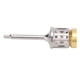 thumbnail image 3 of Destornillador dental amarillo, microimplante dental HEX1.0 Destornillador de implante de acero inoxidable Destornillador dental Herramienta Estética elegante, 3 of 8