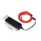 thumbnail image 5 of Cable de luz brillante de 3 m con cable electroluminiscente para decoración de coche, fiestas, cosplay y Navidad (rojo), 5 of 7