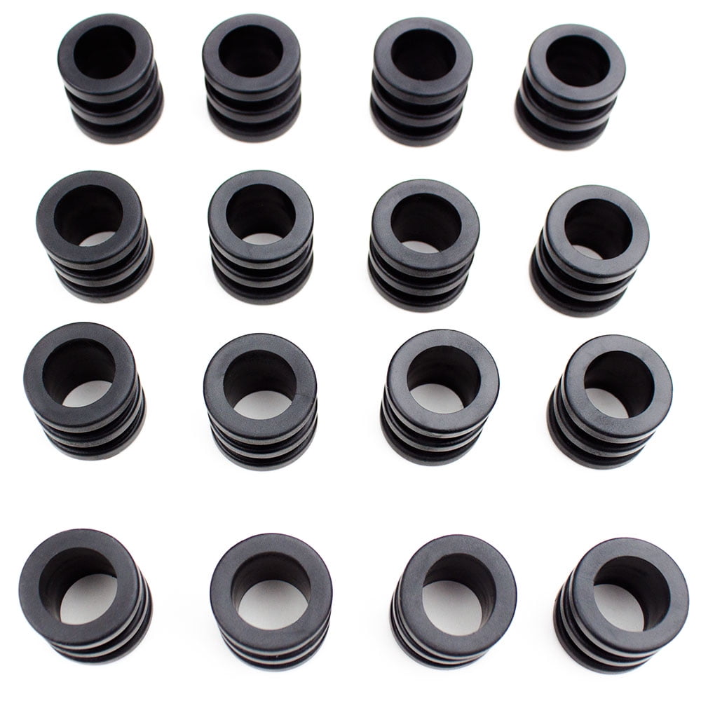 Pack of 16 Hard Rubber Bumpers for Standard Foosball Tables Walmart