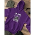 thumbnail image 3 of Planet Earth Illustration Hoodie Men -Image by Shutterstock, Male Large, 3 of 4