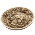 thumbnail image 5 of Pacific Giftware Day of The Dead Sugar Skull face Incense Burner Resin Figurine Dish, 5 of 7