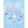 thumbnail image 3 of Bluey Toddler Girls Graphic Crewneck Sweatshirt with Long Sleeves, Sizes 12M-5T, 3 of 4