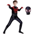 thumbnail image 1 of Disfraz de Spiderman Zentai para adultos y niños, mono de superhéroe Gwen Stacy, traje de máscara, para Halloween, 1 of 4