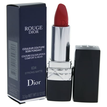 Rouge Dior Couture Colour Comfort and Wear Lipstick 634 Strong Matte by Christian Dior for Women Walmart