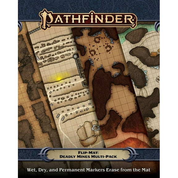 Pathfinder Flip-Mat: Deadly Mines Multi-Pack (Other)