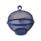 thumbnail image 2 of Cesta de frutas con tapa, accesorios de cocina, cesta de drenaje para almacenamiento de frutas, decorativa Azul, 2 of 9