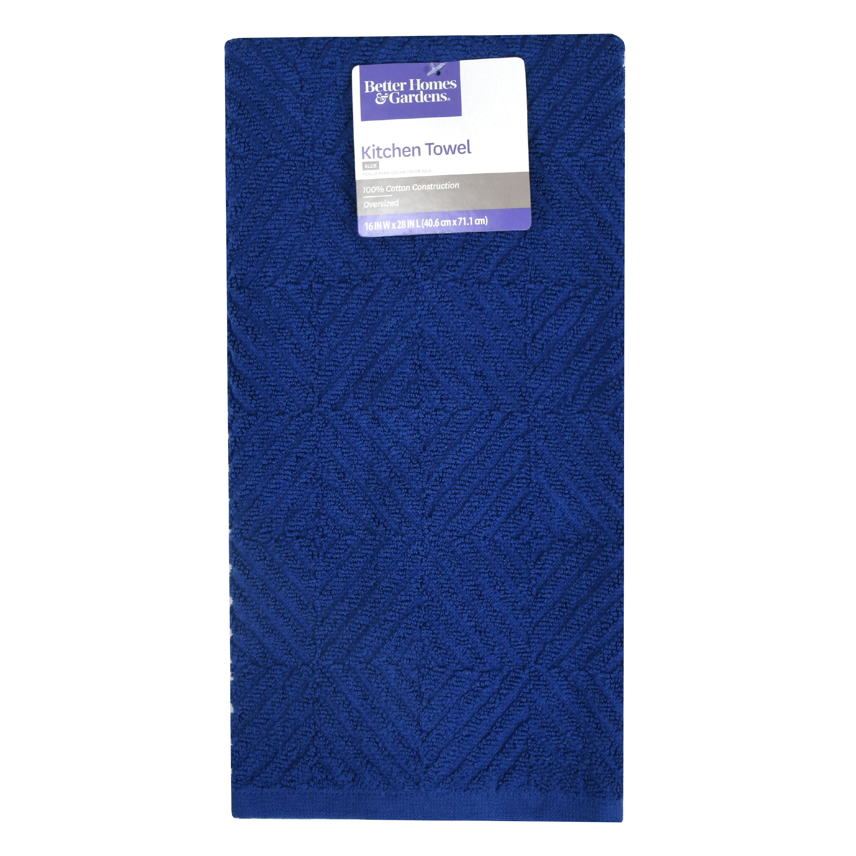 Better Homes & Gardens Blue Kitchen Towel