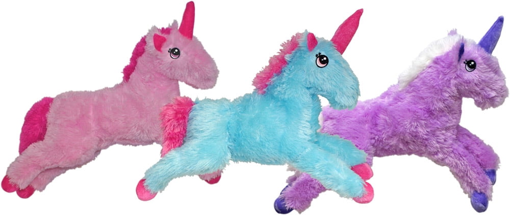 Plush Pal 22" Soft & Fluffy Blue Unicorn Stuffed Animal Toy