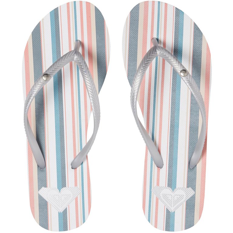 Roxy Women's Bermuda Sandal Flip Flop, Open Brown, 6