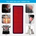thumbnail image 3 of Red Light Therapy Mat for Body, 15.9" x 7.9" Infrared Light Therapy Belt with 360 LEDs, 660nm Red Light & 850nm Infrared Light Therapy Mat with Timer for Back Shoulder Waist Muscle Pain Relief, 3 of 6