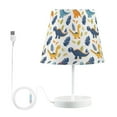 thumbnail image 2 of LED Desk Lamp Cartoon Dinosaur and Leaf Table Nightstand Lamps with 3 Color Temperatures for Home Bedroom Living Room Decor 6x11, 2 of 8