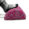 thumbnail image 5 of Antique Oriental Foot Rest, Pink Tones Eastern Inspired Traditional Motif, Non-Slip Backing Adjustable Ergonomic Memory Foam Leg Support for Office, Mustard Magenta, by Ambesonne, 5 of 5