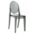 thumbnail image 2 of Modholic Ghost Dining Chair, Smoke Gray (Set Of 4), 2 of 6