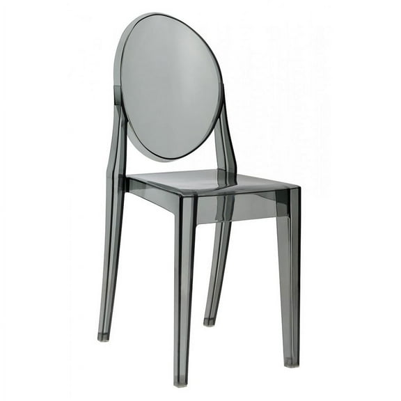 Modholic Ghost Dining Chair, Smoke Gray