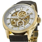Bulova Classic Sutton Automatic White Dial Mens Watch 97A138