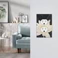 thumbnail image 5 of Daiia Golden Lotus Pattern Decorator Wall Plate Child Safe Outlet Cover, Switch and Outlet Covers,Size 1-Gang 5.0" x3.0" , Polycarbonate Thermoplastic-Style S, 5 of 6