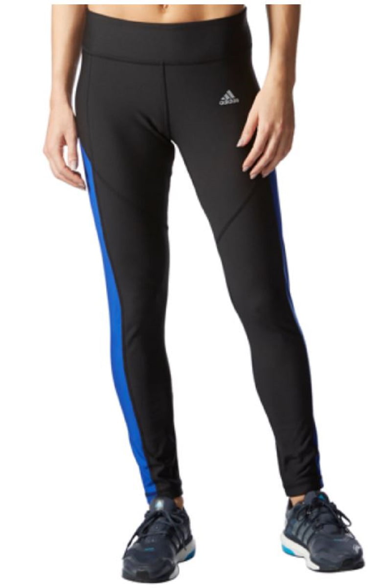 Wetland Zich verzetten tegen Kwaadaardige tumor Adidas Womens Ultimate Fleece Tights - Climawarm Running Leggings  (Black/Bold Blue, X-Large) - Walmart.com